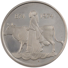 Coin, Iceland, 500 Kronur, 1974, MS(65-70), Silver, KM:20
