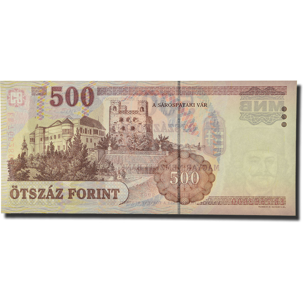 Banknote, Hungary, 500 Forint, 2003, KM:179a, UNC(65-70)