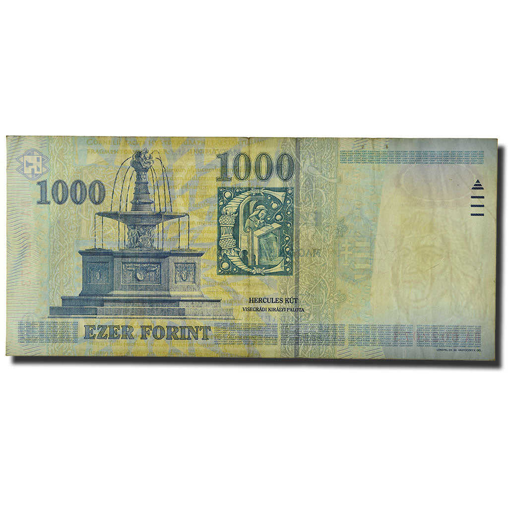 Banknote, Hungary, 1000 Forint, 1999, KM:180b, EF(40-45)