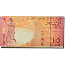 Banknote, Macau, 10 Patacas, 2006, 2005-08-08, KM:80, UNC(65-70)