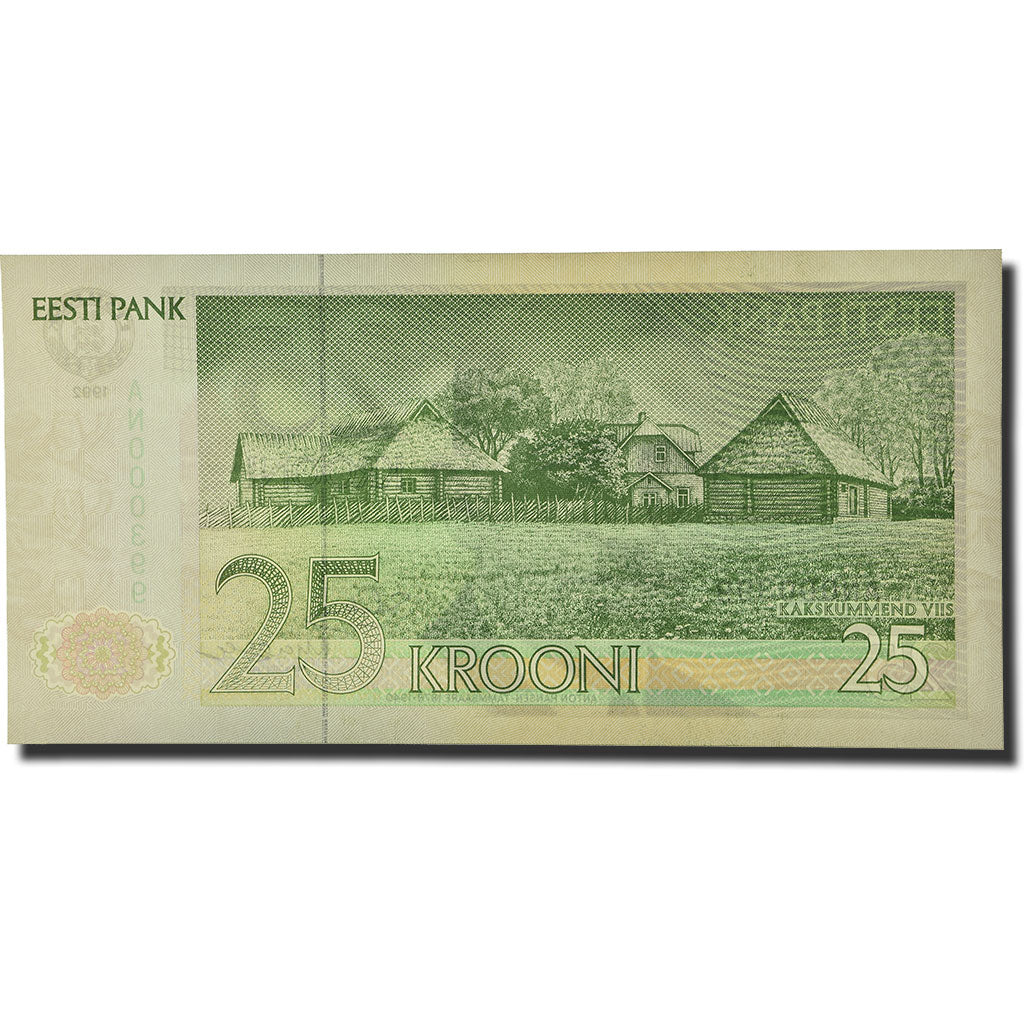 Banknote, Estonia, 25 Krooni, 1992, KM:73b, UNC(65-70)