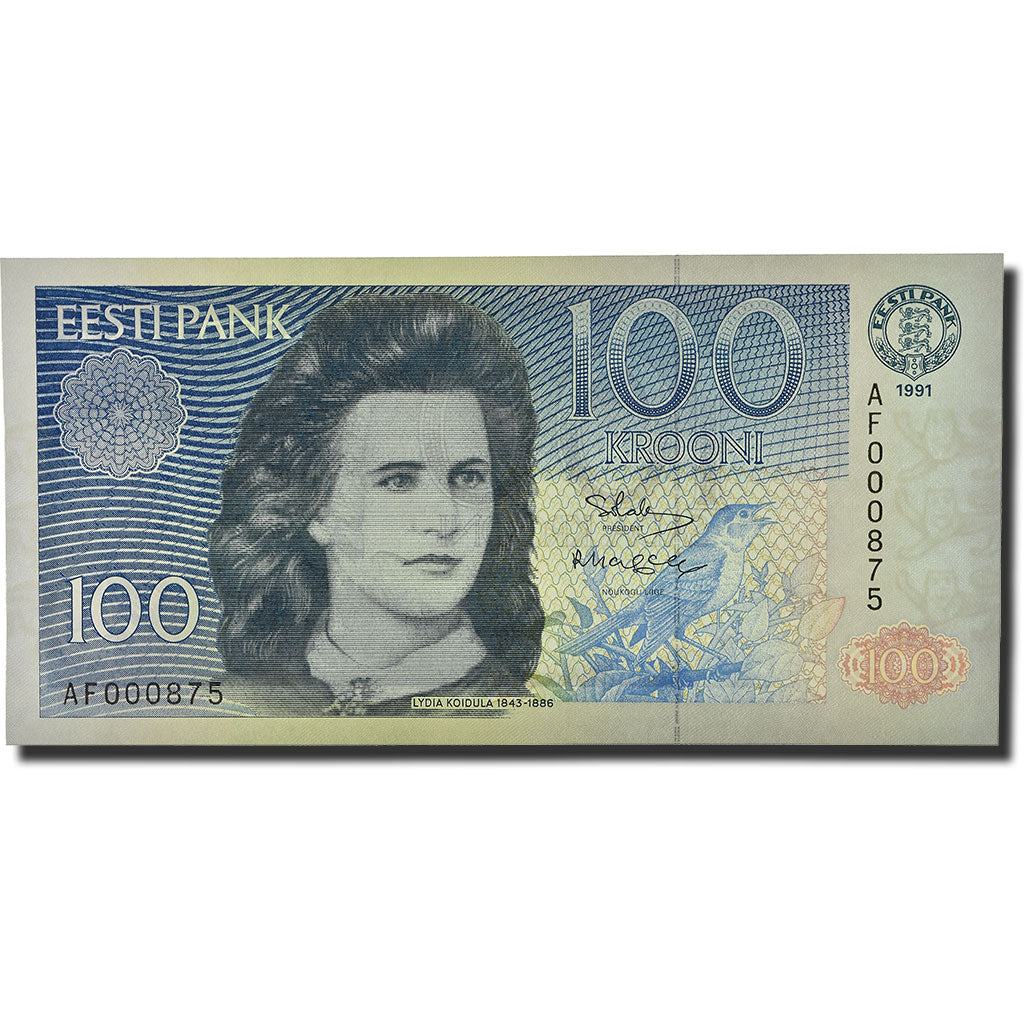 Banknote, Estonia, 100 Krooni, 1991, KM:74b, UNC(65-70)