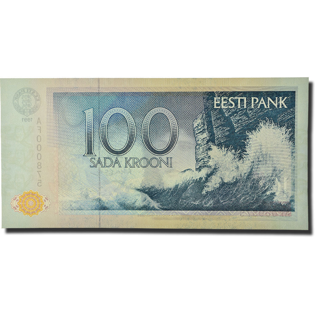 Banknote, Estonia, 100 Krooni, 1991, KM:74b, UNC(65-70)