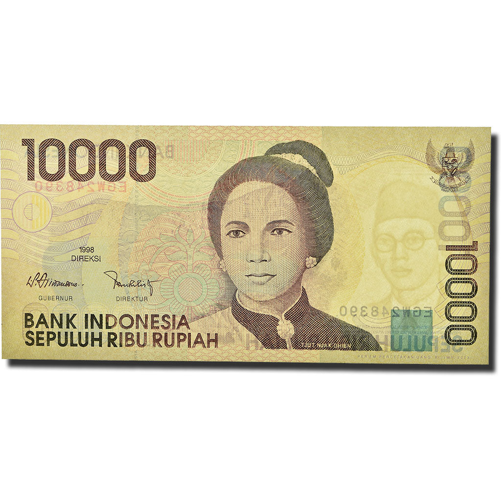 Banconote, Indonesia, 10,000 Rupiah, 1998, KM:137a, FDS