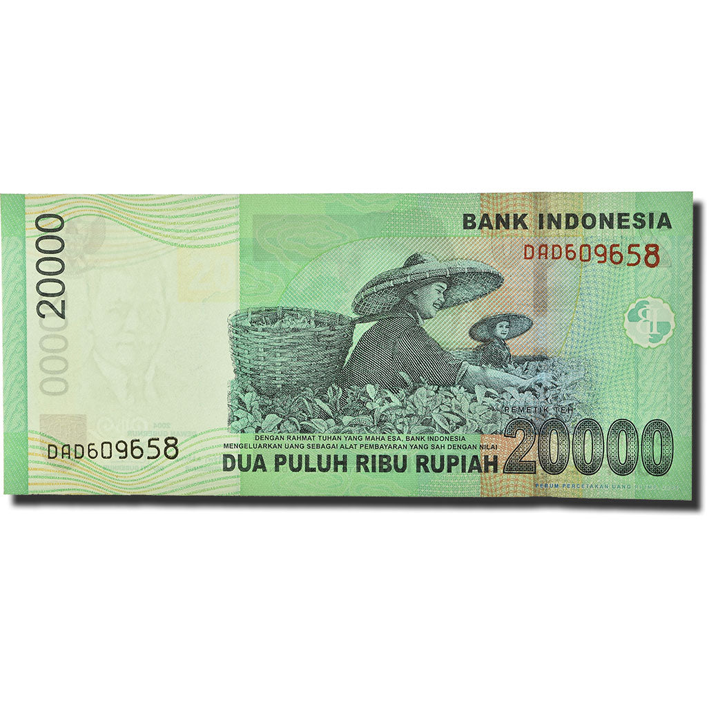 Banconote, Indonesia, 20,000 Rupiah, 2004, KM:144a, SPL