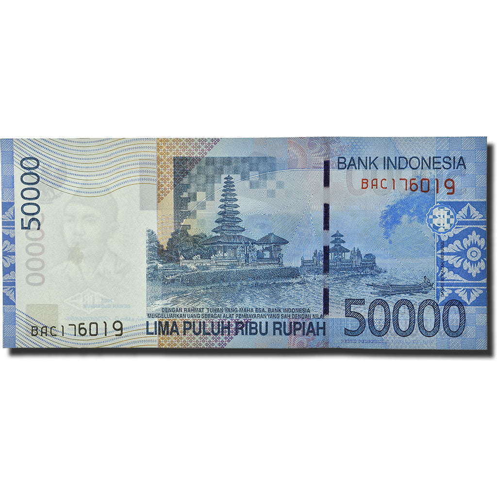 Banknote, Indonesia, 50,000 Rupiah, 2005, KM:145a, UNC(65-70)