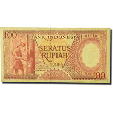 Banknote, Indonesia, 100 Rupiah, 1959, 1959-01-01, KM:69, UNC(65-70)