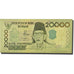 Banknote, Indonesia, 20,000 Rupiah, 1998-2005, 1998, KM:138a, UNC(65-70)