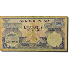 Banknote, Indonesia, 500 Rupiah, 1959, 1959-01-01, KM:70a, VF(20-25)