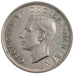 GREAT BRITAIN, Florin, Two Shillings, 1944, KM #855, AU(55-58), Silver, 28.3,...