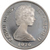 Isole Cayman, Elizabeth II, 2 Dollars, 1976, SPL, Argento, KM:7