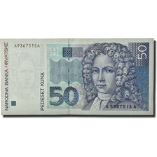 Banknote, Croatia, 50 Kuna, 1994, 1993-10-31, KM:31a, AU(50-53)