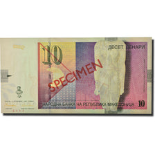 SPECIMEN Banknote, Macedonia, 10 Denari, 1996, 1996-09-08, KM:14, UNC(65-70)