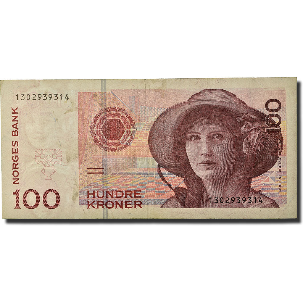 Geldschein, Norwegen, 500 Kroner, 1995, KM:44b, SS