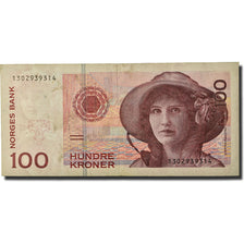 Geldschein, Norwegen, 500 Kroner, 1995, KM:44b, SS