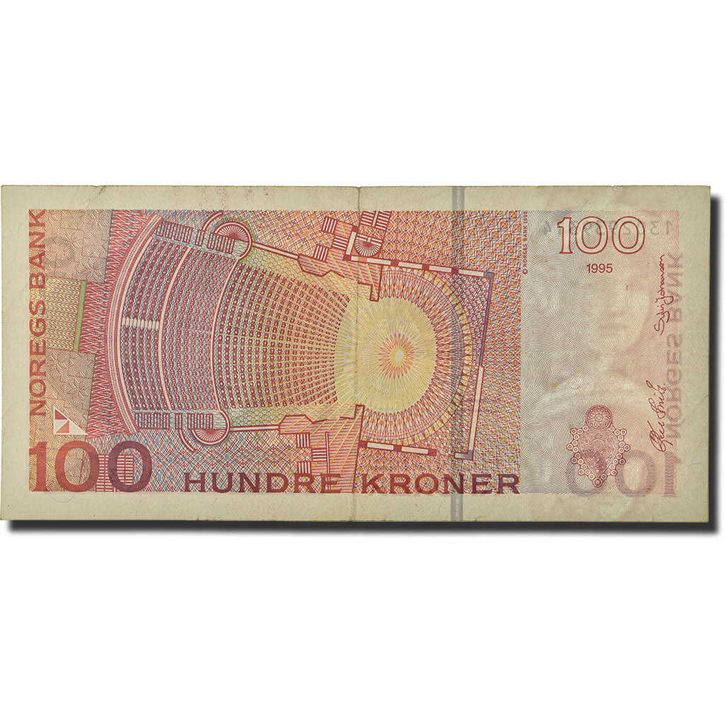 Geldschein, Norwegen, 500 Kroner, 1995, KM:44b, SS