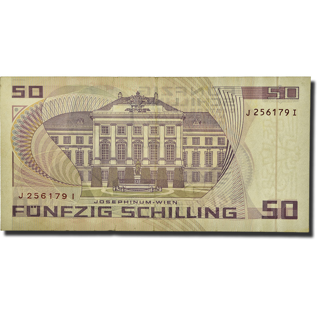 Banknote, Austria, 50 Schilling, 1987, 1986-01-02, KM:149, F(12-15)