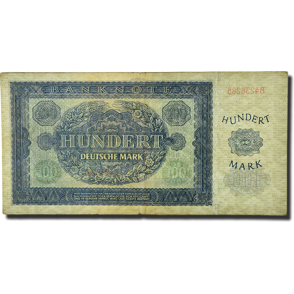 Banknote, Germany - Democratic Republic, 100 Deutsche Mark, 1948, KM:15a