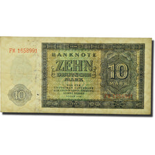 Banknote, Germany - Democratic Republic, 10 Deutsche Mark, 1948, KM:12b