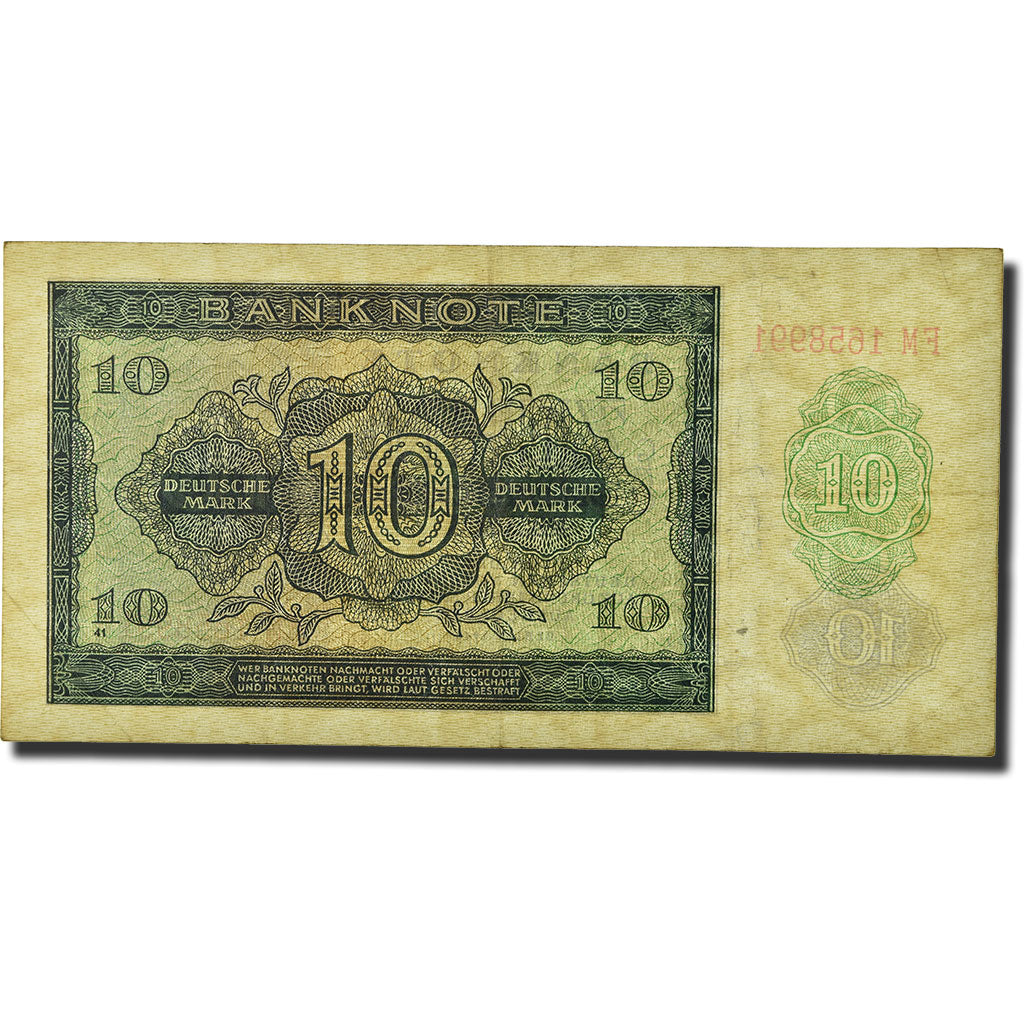 Banknote, Germany - Democratic Republic, 10 Deutsche Mark, 1948, KM:12b