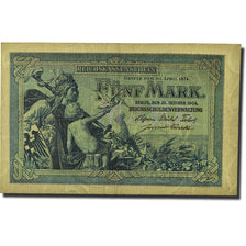 Billete, 5 Mark, 1904, Alemania, 1904-10-31, KM:8a, BC+