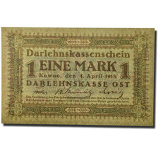 Banknote, Germany, 1 Mark, 1918, 1918-04-04, KM:R128, AU(55-58)