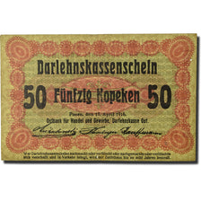 Banknote, Germany, 50 Kopeken, 1916, 1916-04-17, KM:R121a, VG(8-10)