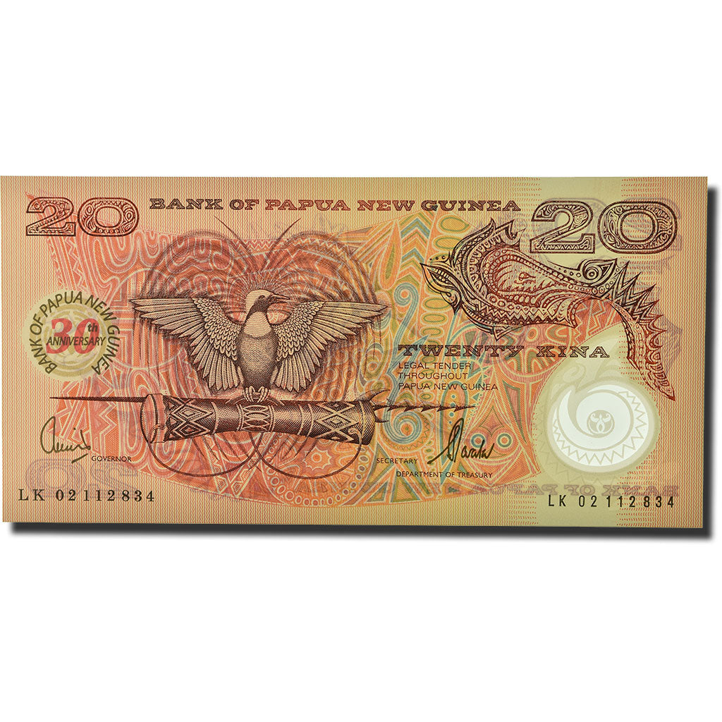 Billet, Papua New Guinea, 20 Kina, 2004, KM:27, NEUF