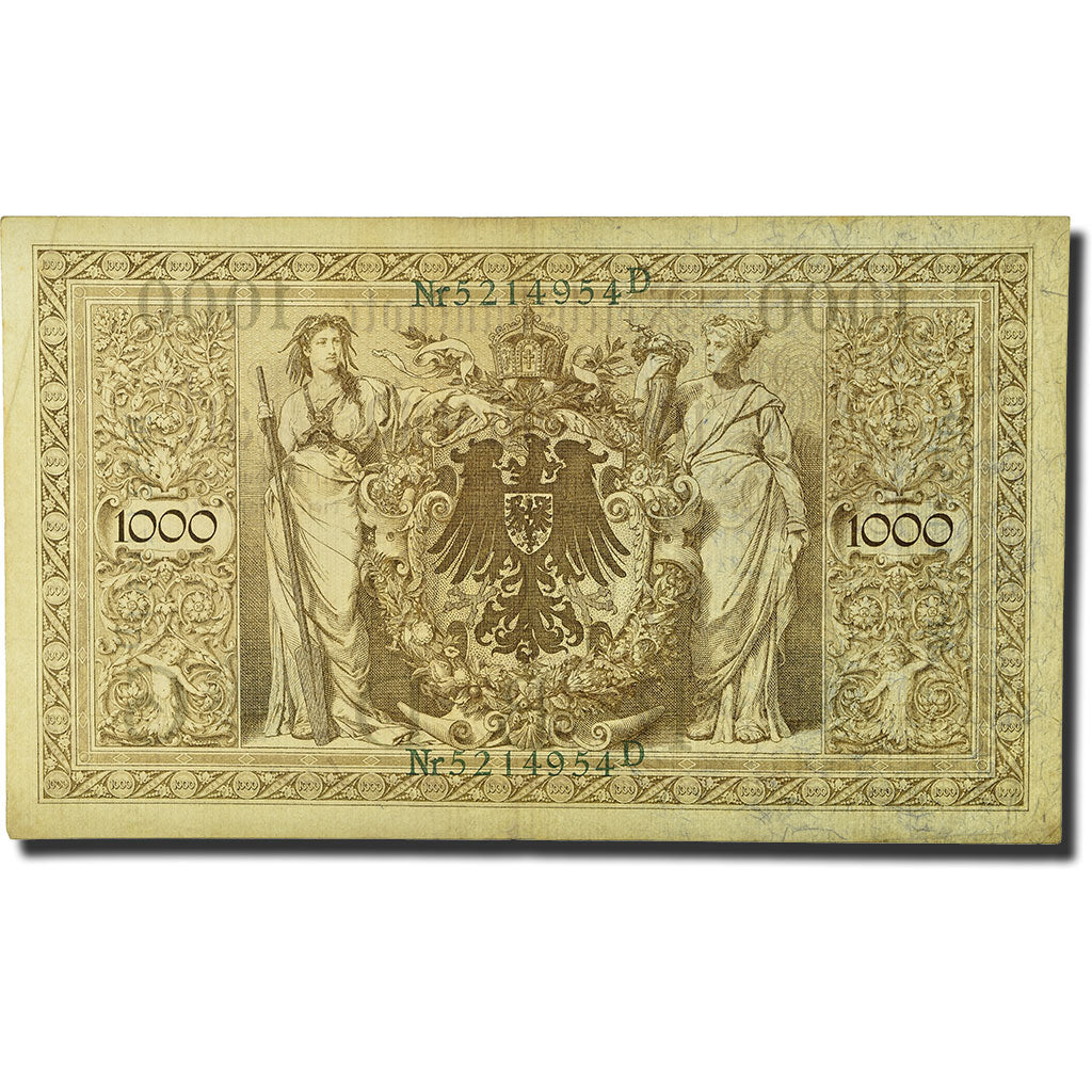 Banknote, Germany, 1000 Mark, 1910, 1910-04-21, KM:45b, EF(40-45)
