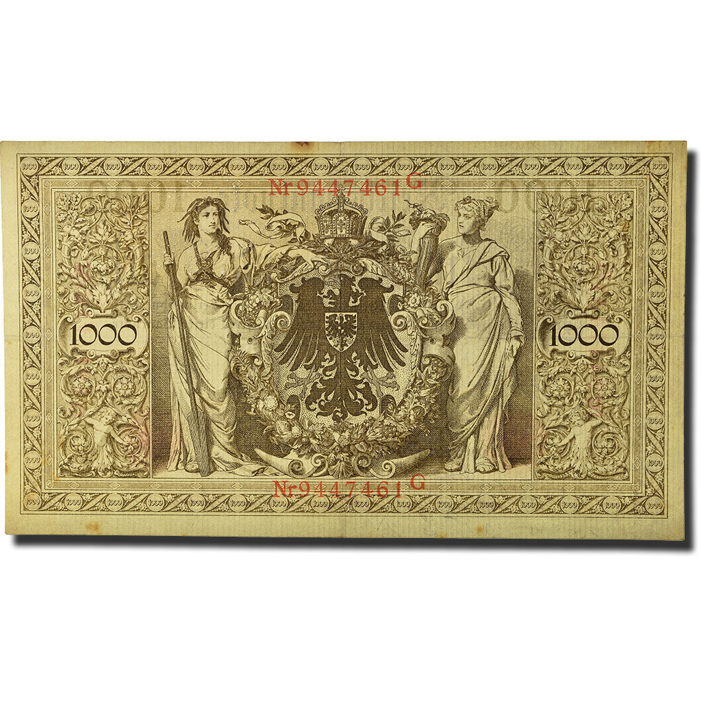 Geldschein, Deutschland, 1000 Mark, 1910, 1910-04-21, KM:44b, SS