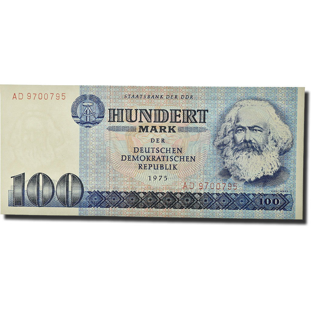 Banknote, Germany - Democratic Republic, 100 Mark, 1975, KM:31a, UNC(65-70)