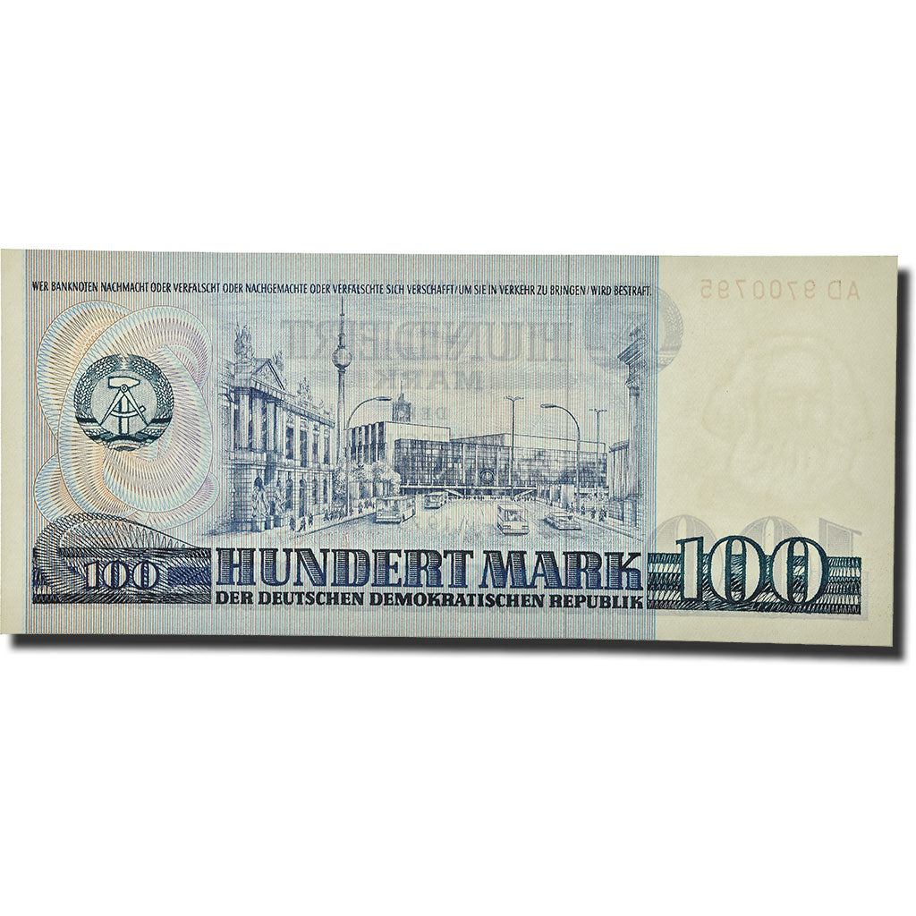 Banknote, Germany - Democratic Republic, 100 Mark, 1975, KM:31a, UNC(65-70)