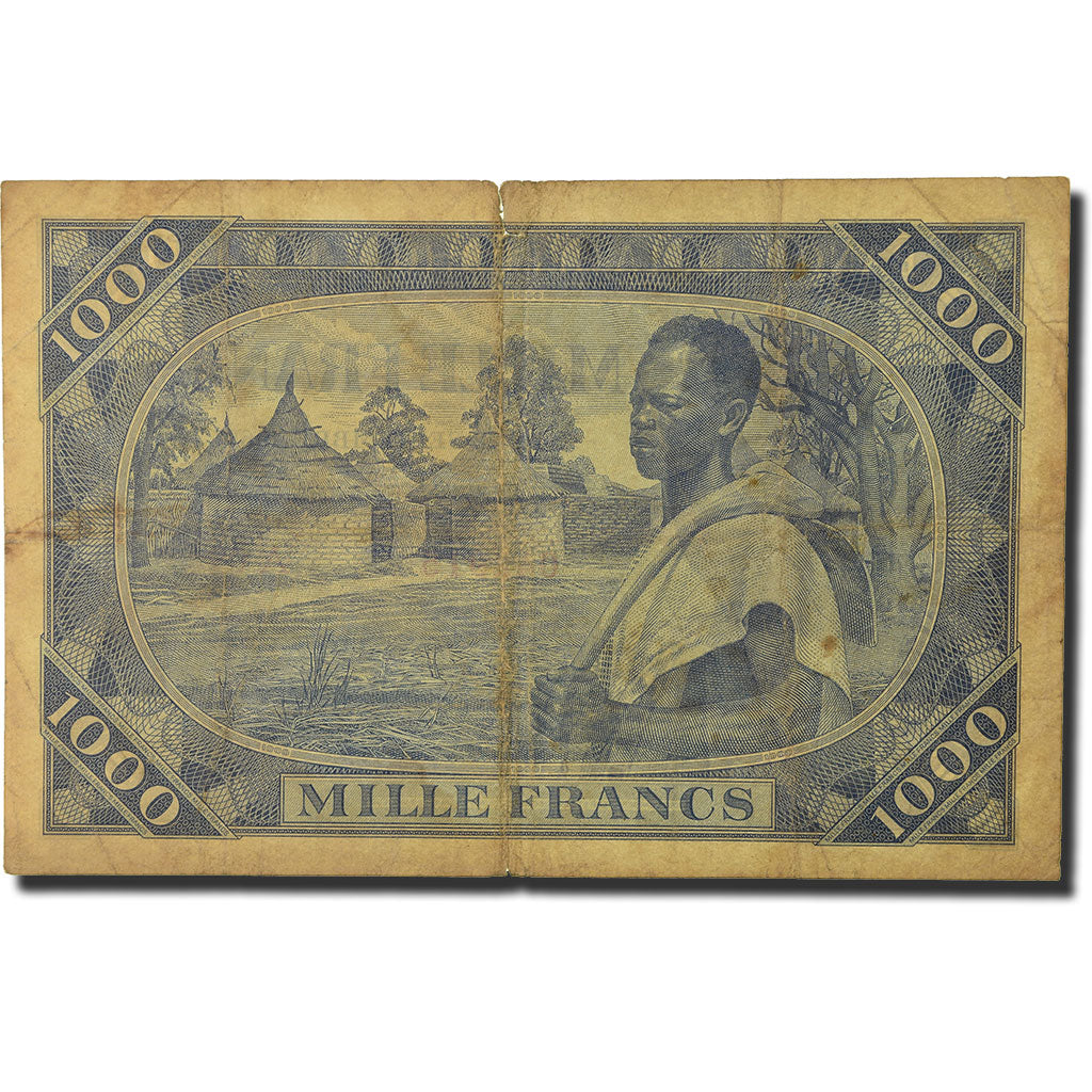 Banknote, Mali, 1000 Francs, 1960, 1960-09-22, KM:4, VG(8-10)