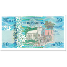 Banknote, Cook Islands, 50 Dollars, Undated (1992), KM:10a, UNC(65-70)