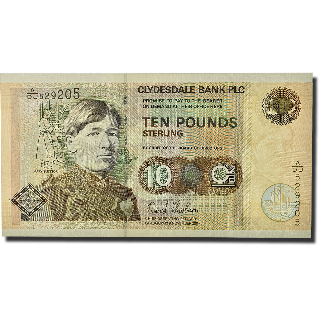 Banknote, Scotland, 10 Pounds, 1997, 2004-11-21, KM:226e, UNC(65-70)