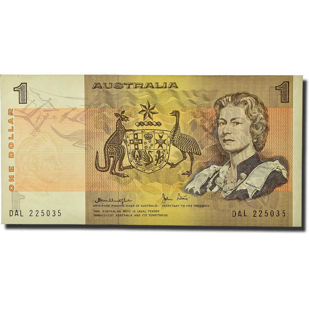 Banknote, Australia, 1 Dollar, 1979, KM:42c, AU(55-58)