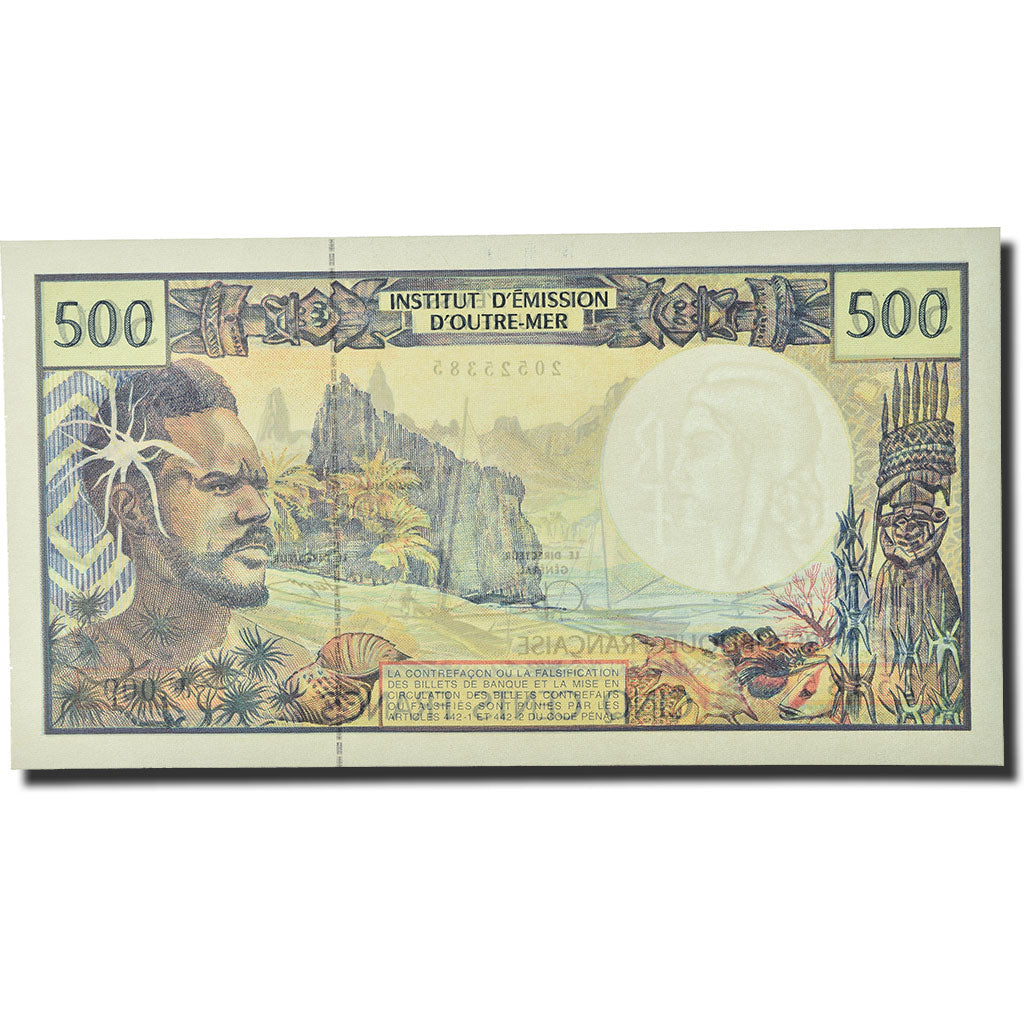 Banknote, French Pacific Territories, 500 Francs, Undated (1992), KM:1a