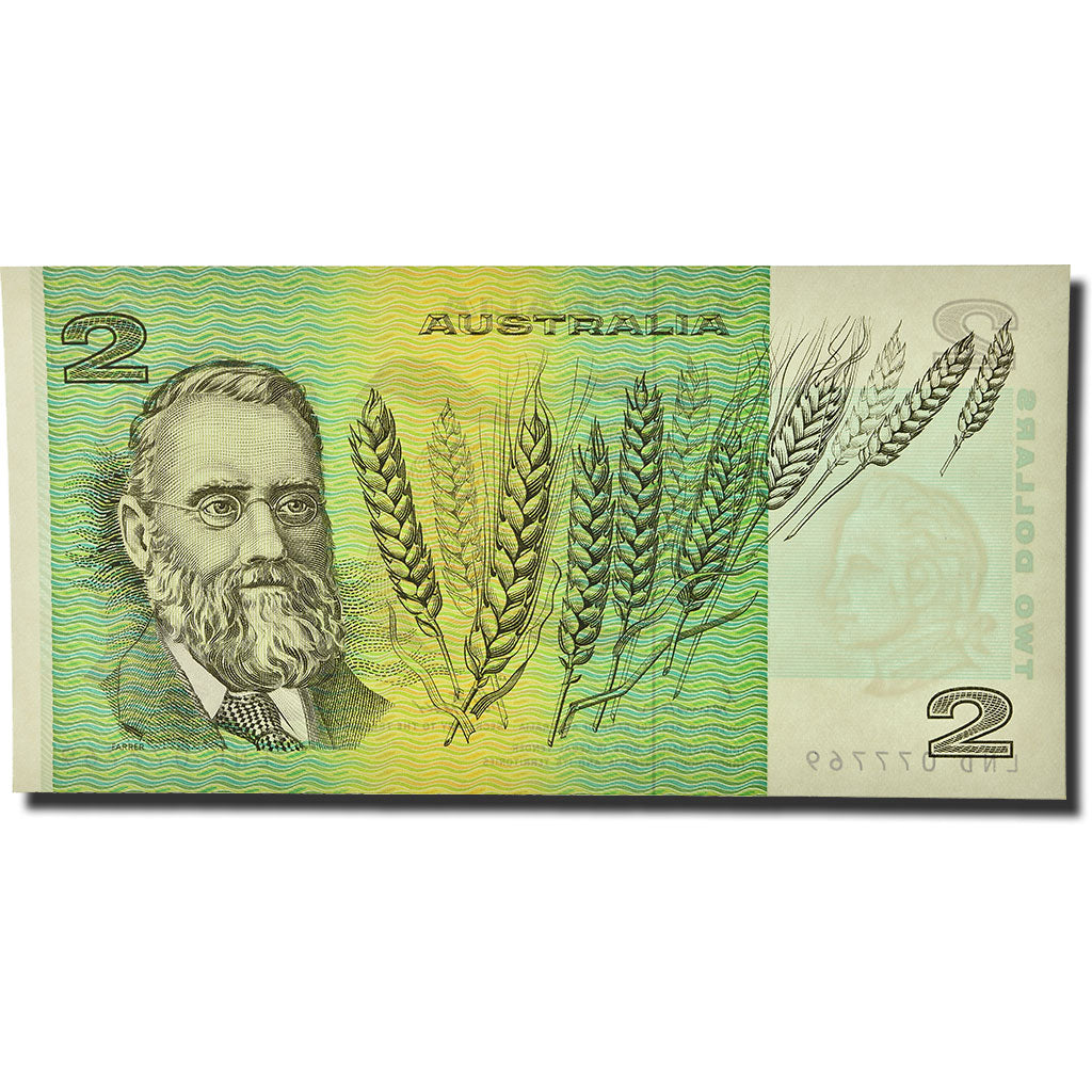 Banknote, Australia, 2 Dollars, 1974-85, KM:43e, UNC(65-70)