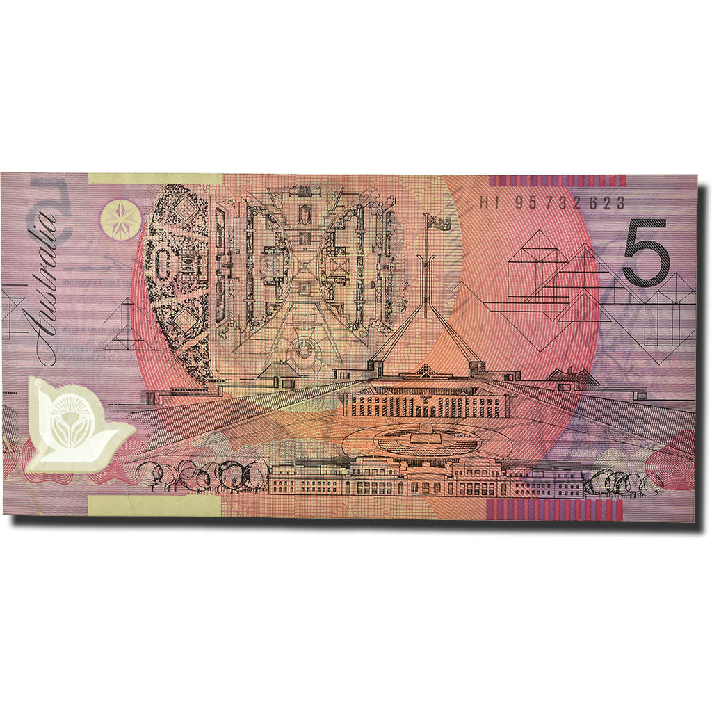 Banknote, Australia, 5 Dollars, Undated (1995-2001), KM:51a, EF(40-45)