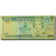 Banknote, Fiji, 2 Dollars, 2002, KM:104a, UNC(65-70)