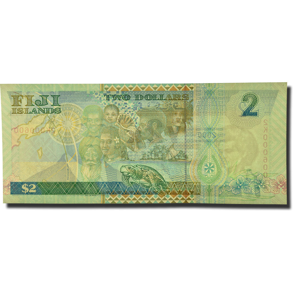 Banknote, Fiji, 2 Dollars, Undated (2000), KM:102a, UNC(65-70)