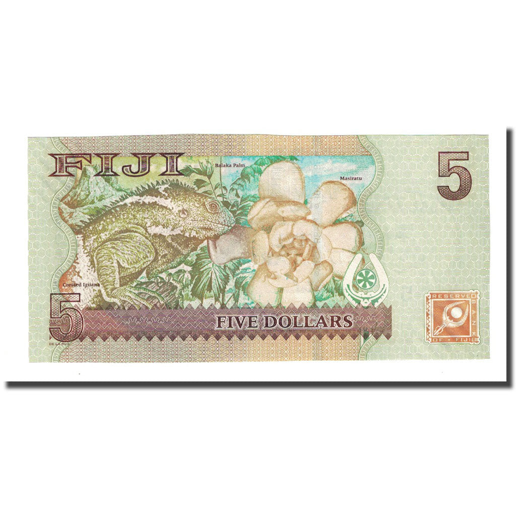Banknote, Fiji, 5 Dollars, 2007, KM:110a, UNC(65-70)