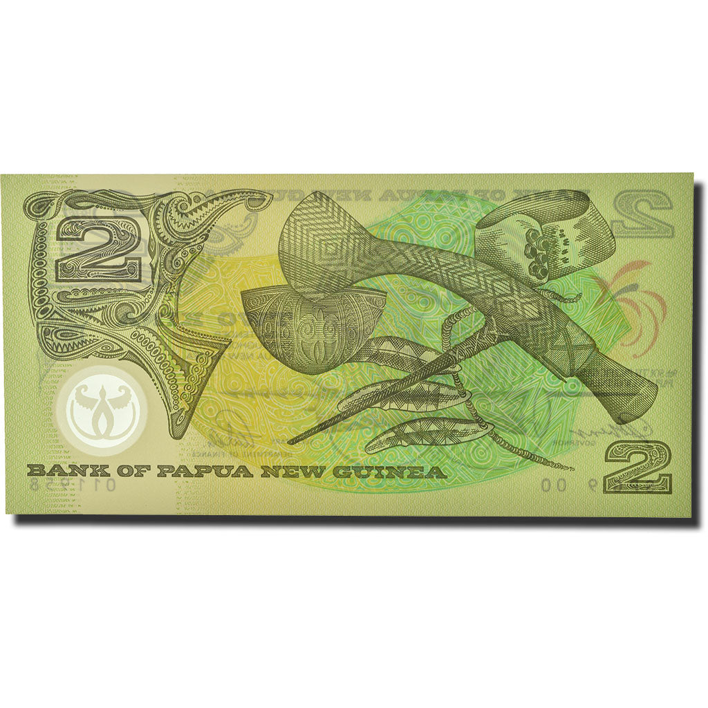 Billet, Papua New Guinea, 2 Kina, 1991, KM:12a, NEUF