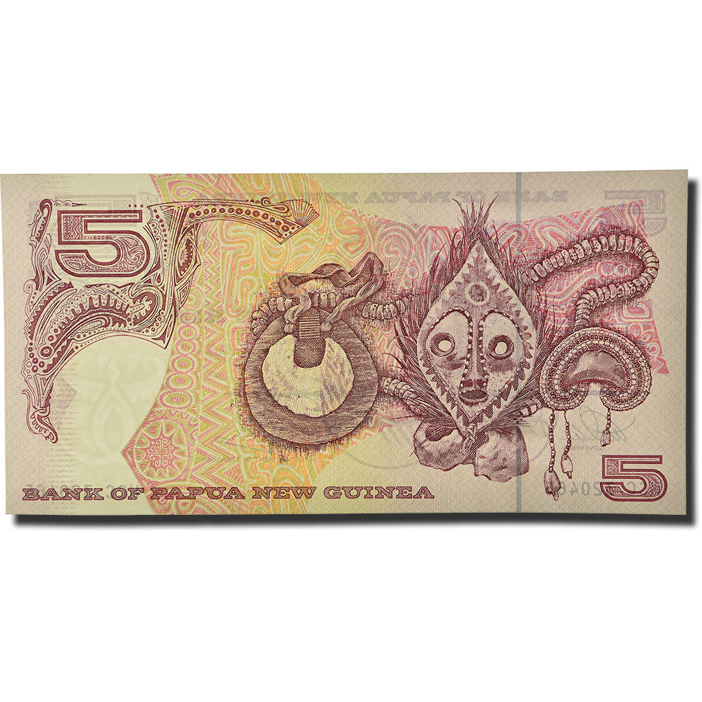 Banconote, Papua Nuova Guinea, 5 Kina, 1992, KM:13c, FDS