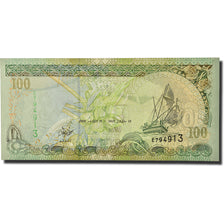 Billet, Maldives, 100 Rufiyaa, 2000, KM:22b, SPL+