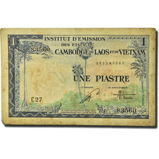 Geldschein, FRENCH INDO-CHINA, 1 Piastre = 1 Dong, 1953-1954, KM:105, SGE
