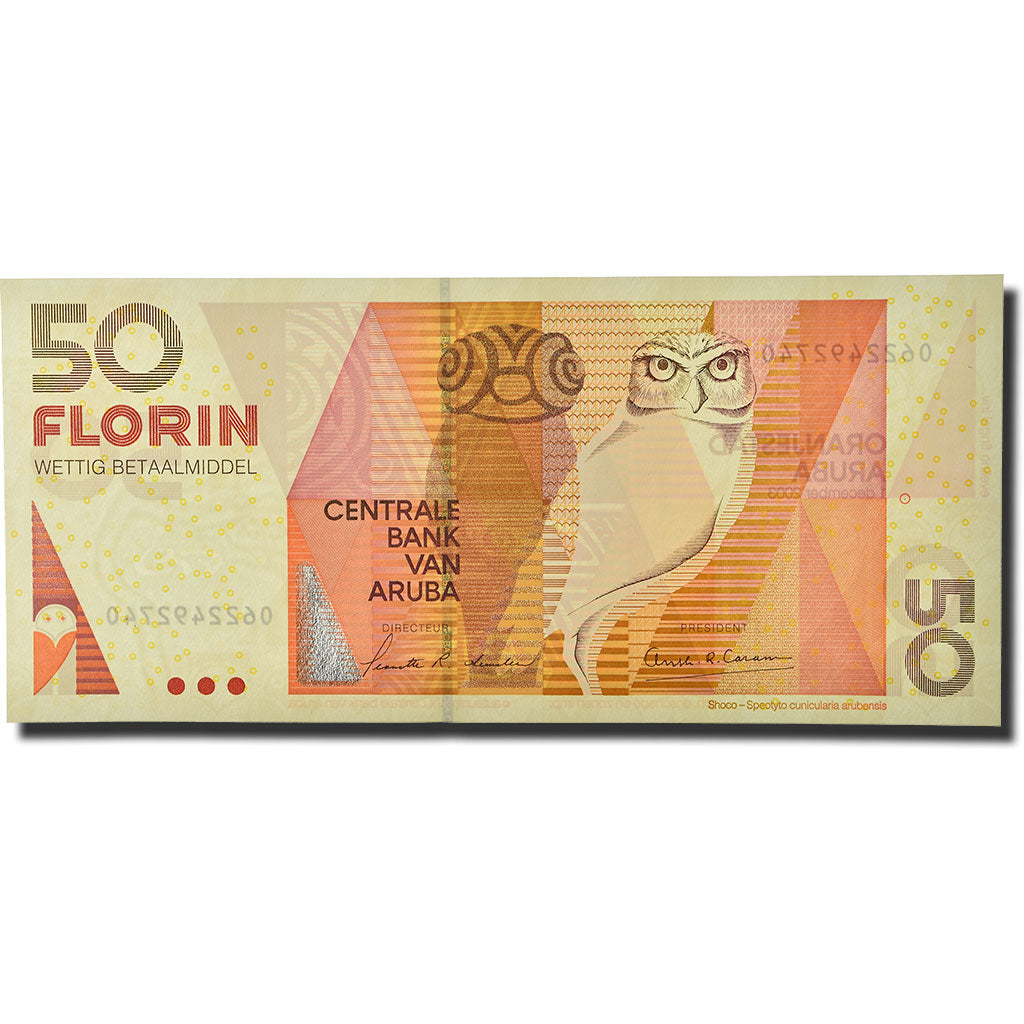 Banknote, Aruba, 50 Florin, 1993, 1993-07-16, KM:13, UNC(63)