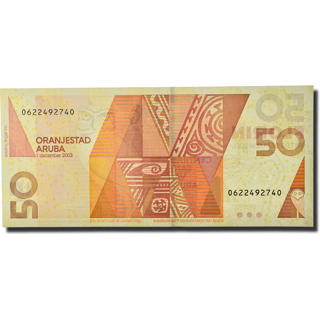 Banknote, Aruba, 50 Florin, 1993, 1993-07-16, KM:13, UNC(63)