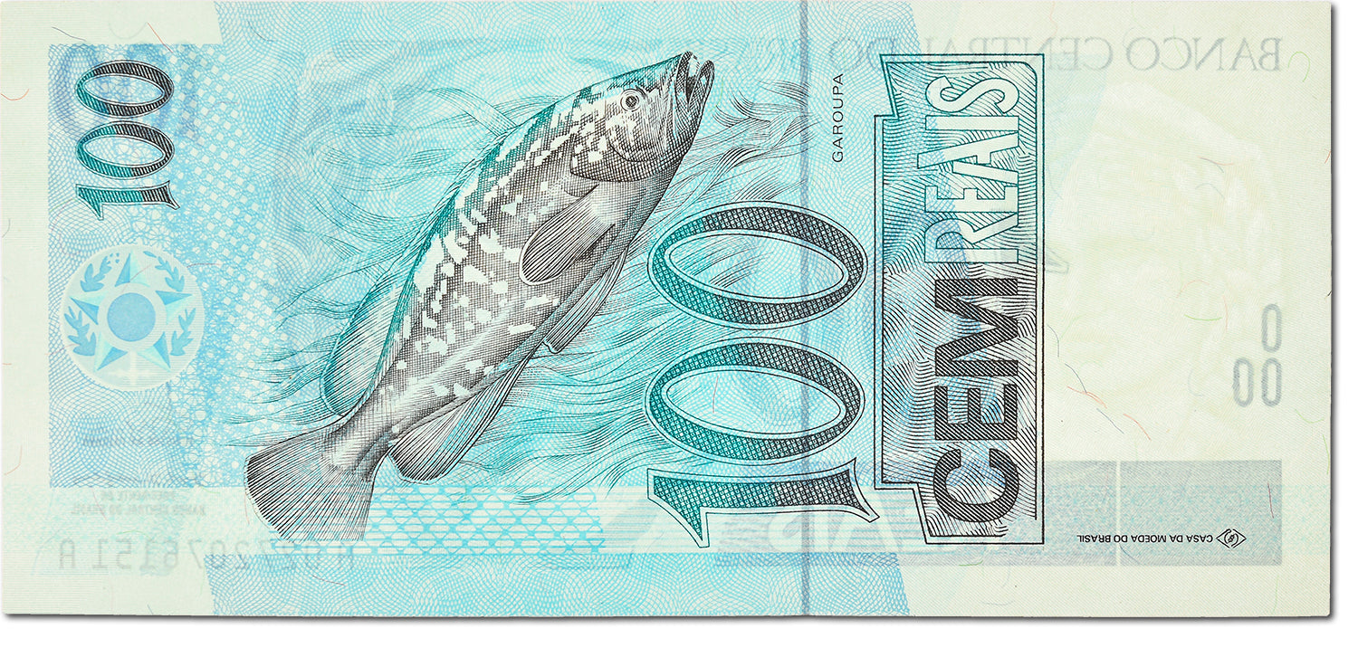 Banknote, Brazil, 100 Reais, 1994, KM:247a, UNC(65-70)