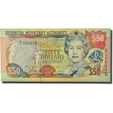 Geldschein, Bermuda, 50 Dollars, 2000, 2000-05-24, KM:54a, UNZ